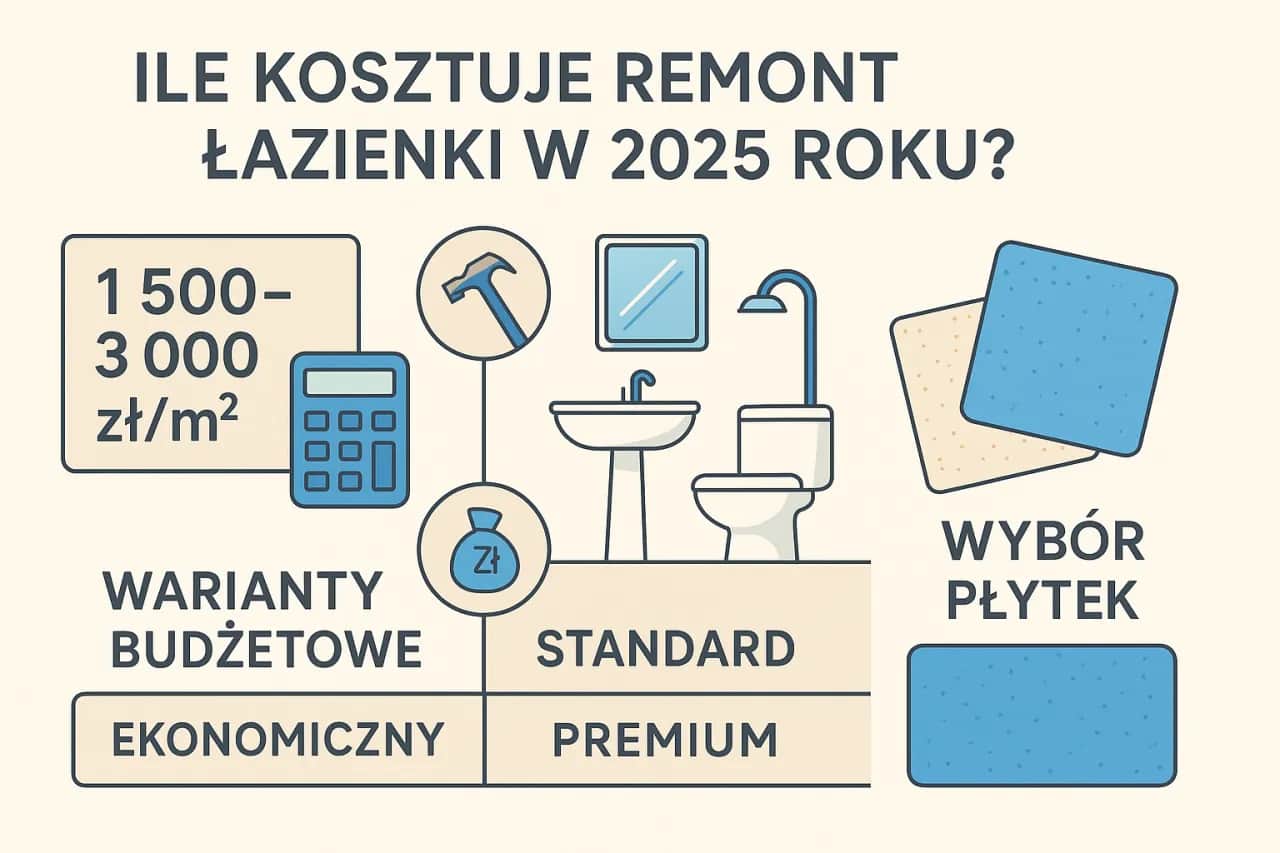 Ile kosztuje remont łazienki? Budżet, ceny, uniknij pułapek!
